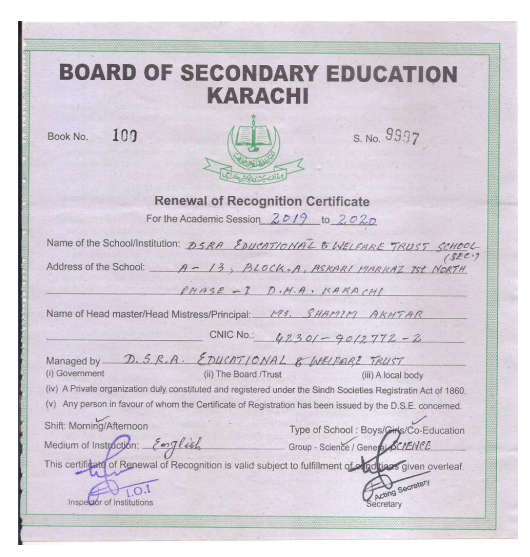 Government Registration